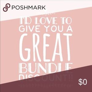 BUNDLE, BUNDLE you save I sell!